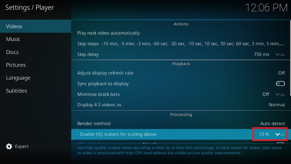 kodi buffering issues