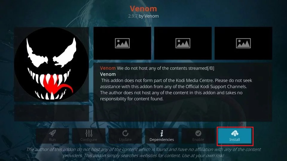 install-venom