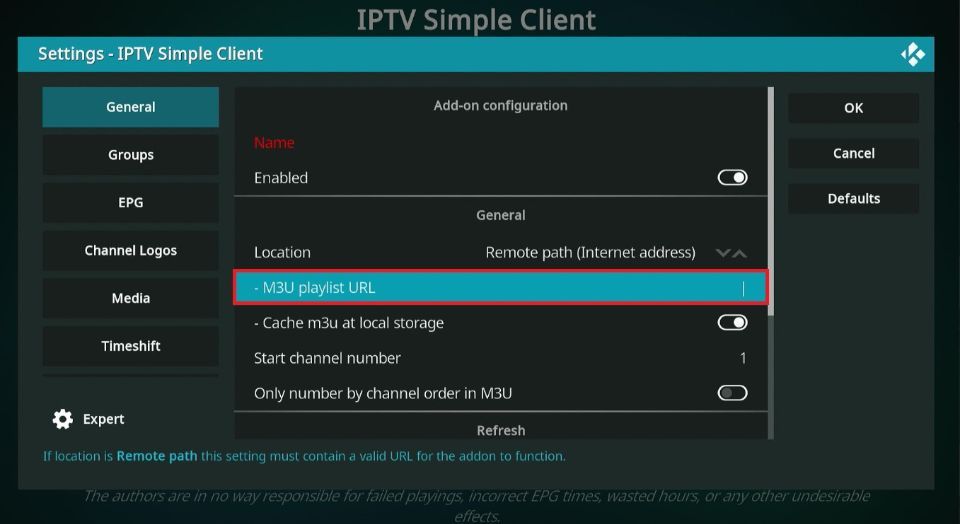 iptv kodi