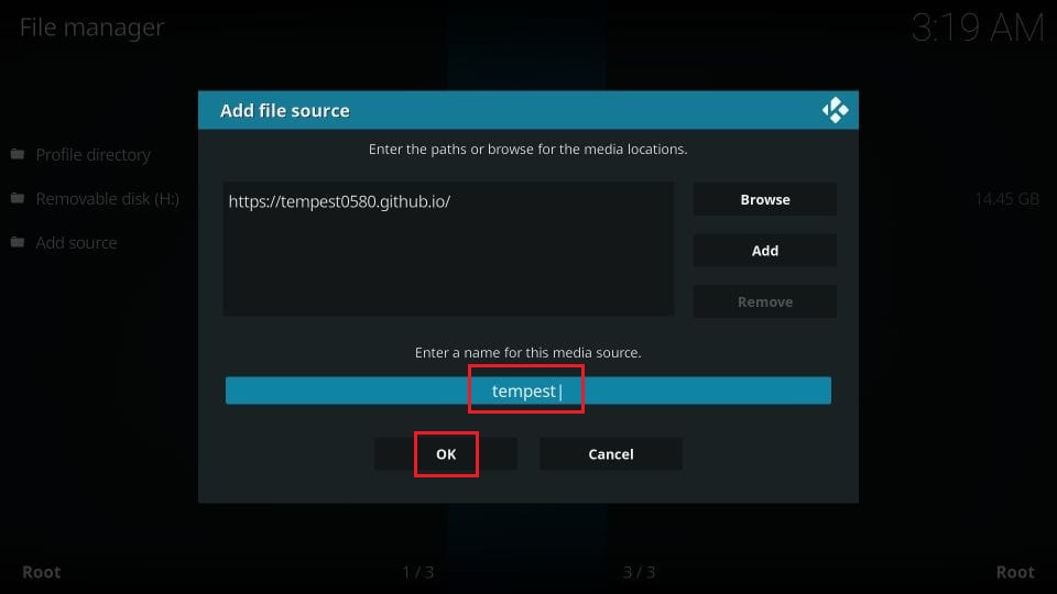 tempest addon on firestick