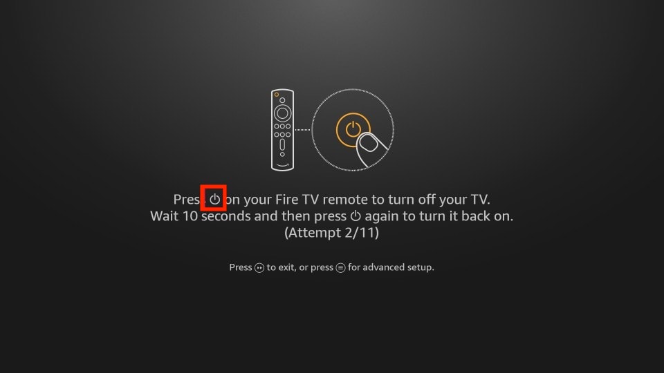 how to set up firestick remote to tv
