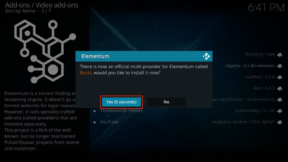 kodi addon elementum