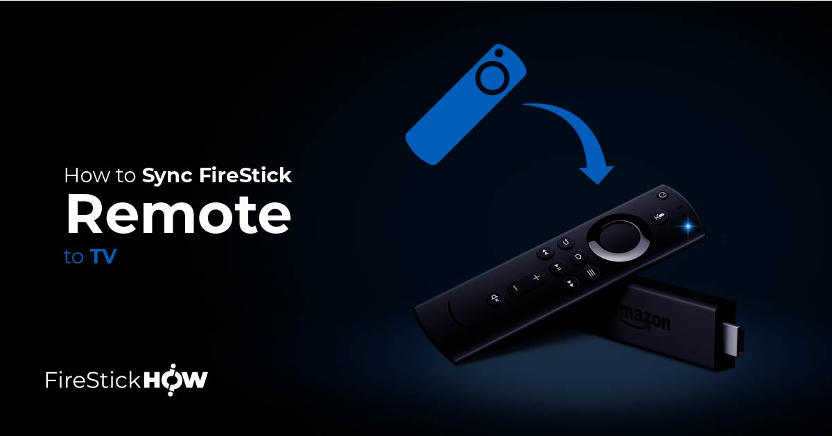 how to sync firestick remote to tv