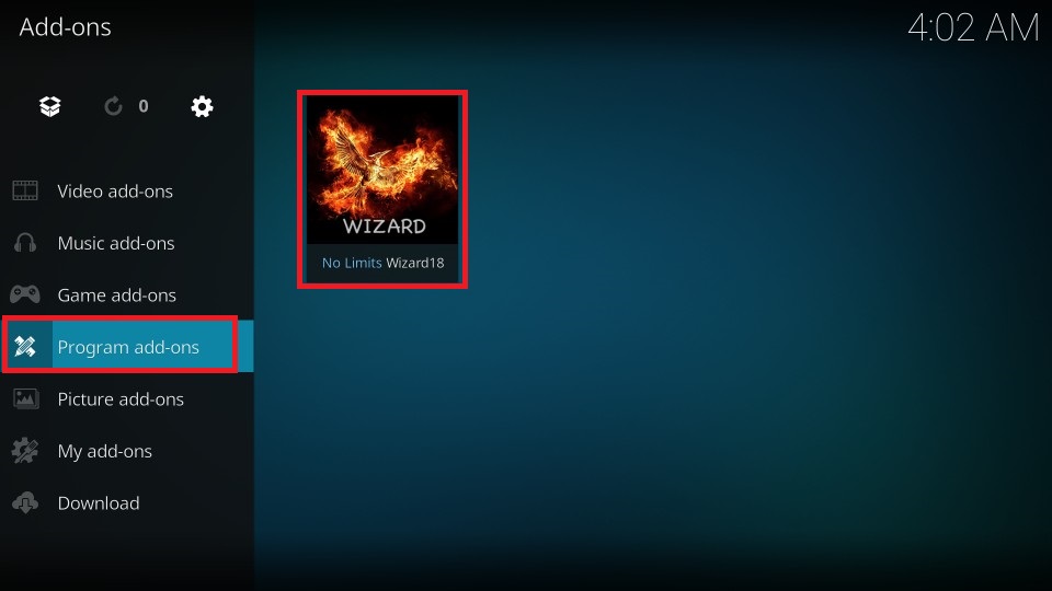 program addons-no-limits