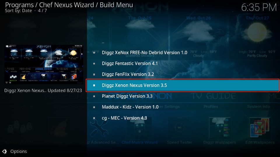 Diggz Xenon Nexus Version
