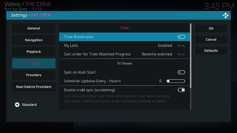 How to Install The Crew Kodi Addon