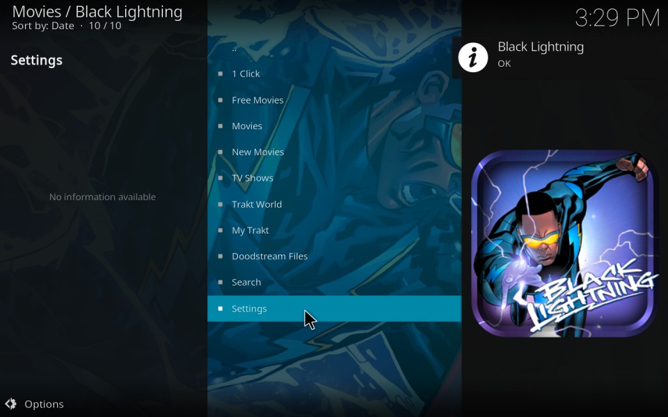 addon black lightining