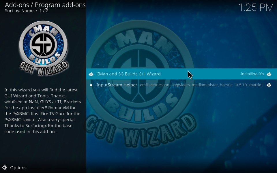 downloading cMan Wizard