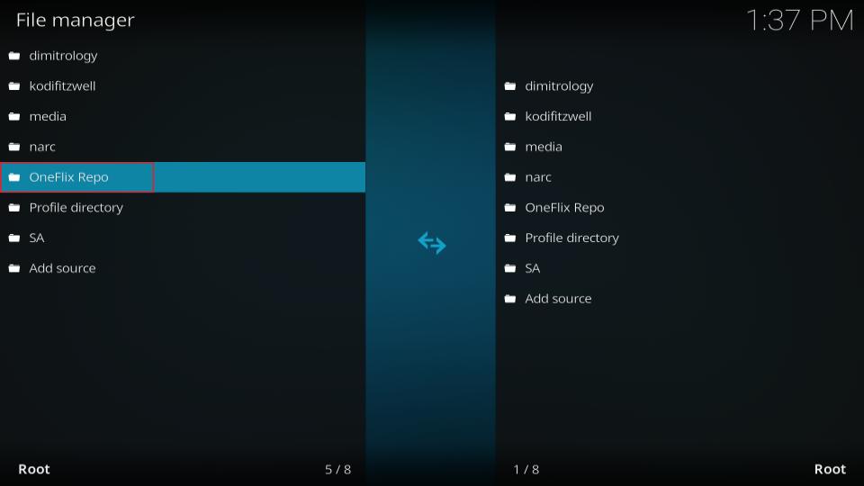 file manager one flix repo