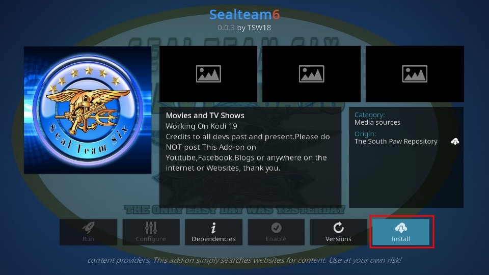 install sealteam6