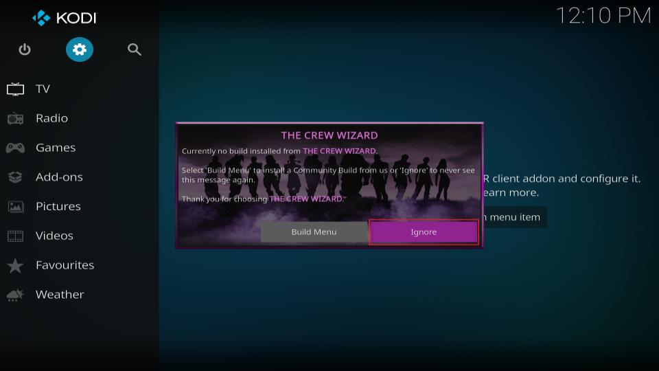 select ignore
