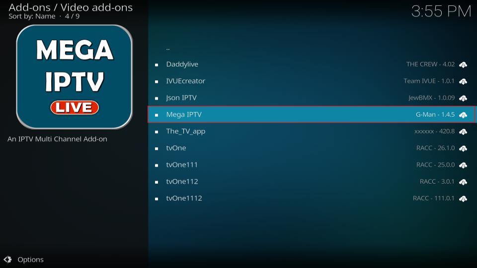 select mega iptv