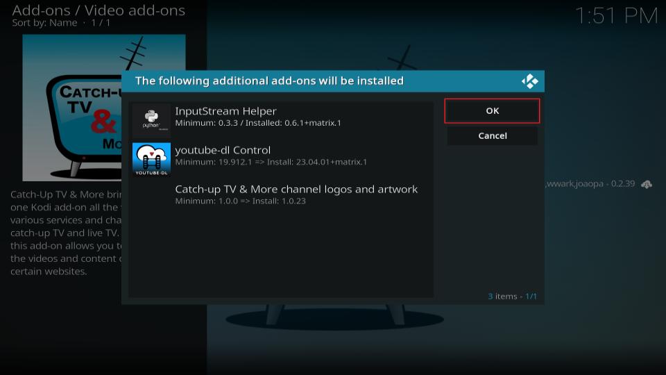 install additional addons