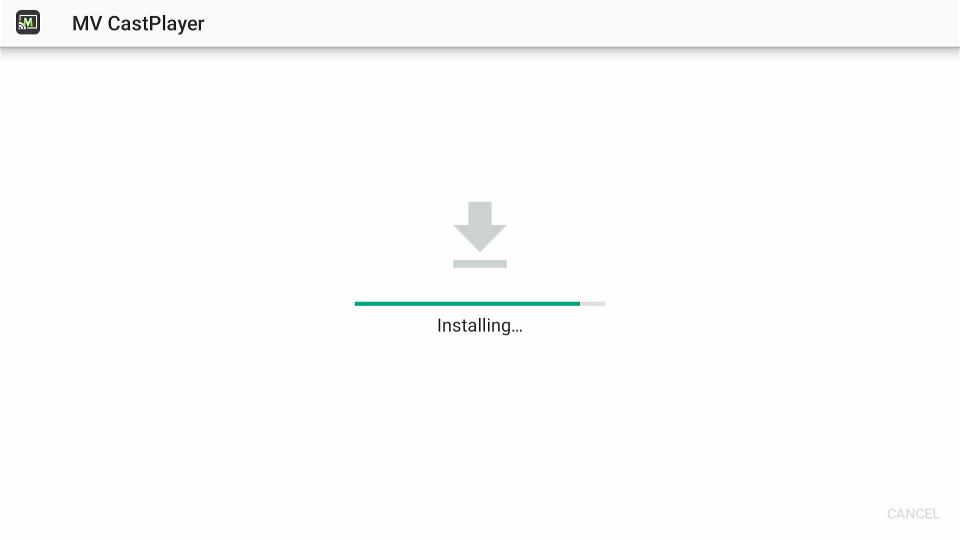 installing mvcast player