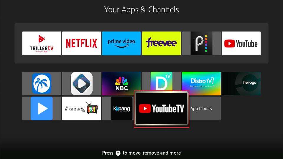 youtube tv tile