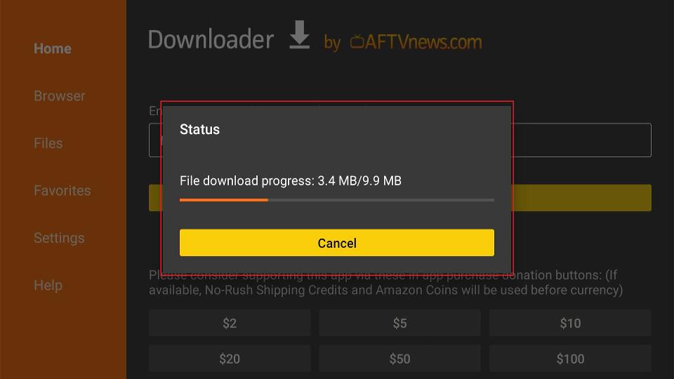 downloading media lounge