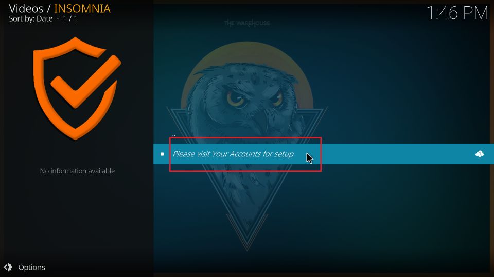 set up accounts